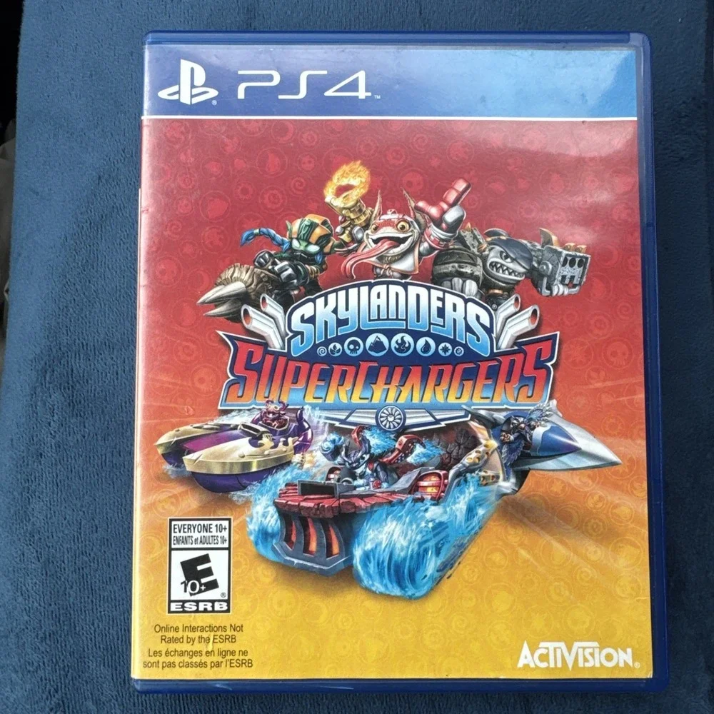 PS4 Activision Skylanders SuperChargers Game Only (Sony PlayStation 4, 2015)